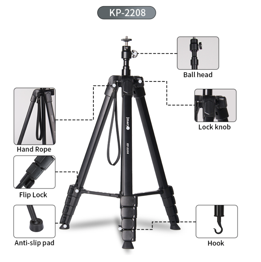 TRIPODE JMARY KP-2209 / KP-2207 / KP-2208 / KP-2201