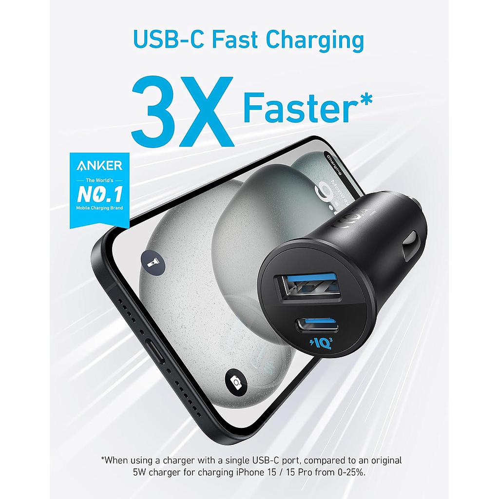 ANKER CARGADOR VEHICULAR 30W 