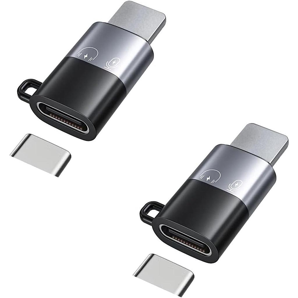 ADAPTADOR PARA DJI MIC MINI LIGHTNING M A TIPO C H