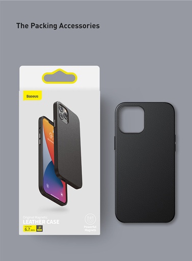 [BPI12/12PM] BASEUS PROTECTOR IPHONE 12/12PRO MAGNETICO