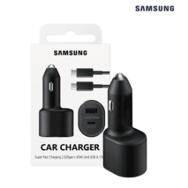 [CVS45WA+C] CARGADOR VEHICULAR SAMSUNG 45W ADAPTADOR + CABLE TIPO C