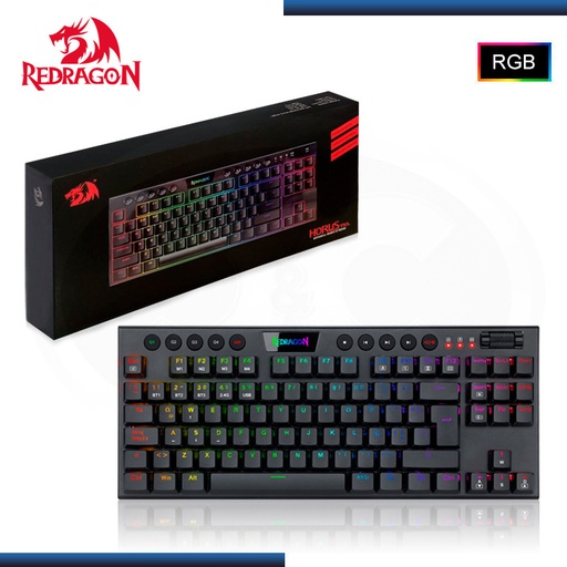 TECLADO MECANICO HORUS REDRAGON K621-RGB