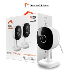CAMARA NEXXT HOME INDOOR 2K 2-PACK