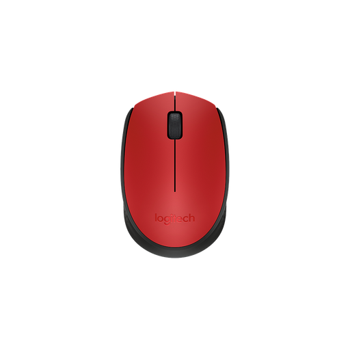 MOUSE INALAMBRICO LOGITECH M170 ROJO