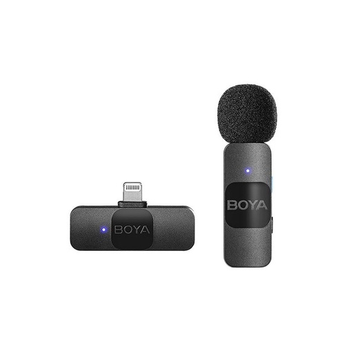 BOYA MICROFONO INALAMBRICO LIGHTNING BY-V1