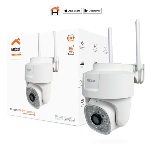 [NHC-OP10] CAMARA NEXXT HOME EXTERIOR PTZ 2K 5MP NHC-OP10