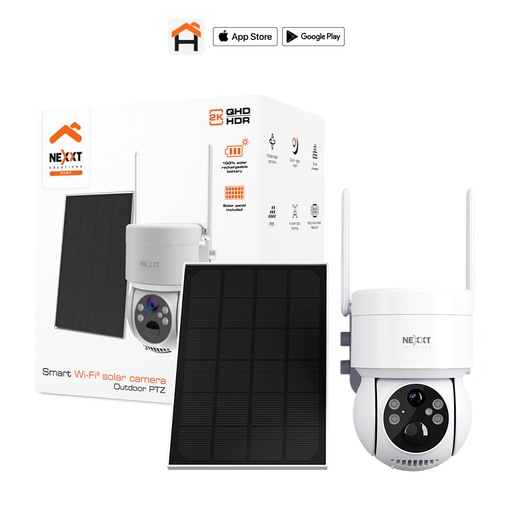 [NHC-OP20S] CAMARA NEXXT HOME EXTERIOR PTZ 2K NHC-OP20S CON PANEL SOLAR