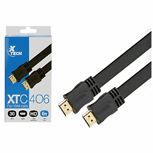 CABLE XTECH XTC406 HDMI 1.8M 4K