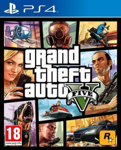 VIDEOJUEGO SONY PS4 GRAND THEFT AUTO V