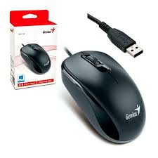MOUSE ALAMBRICO GENIUS DX-110 NEGRO
