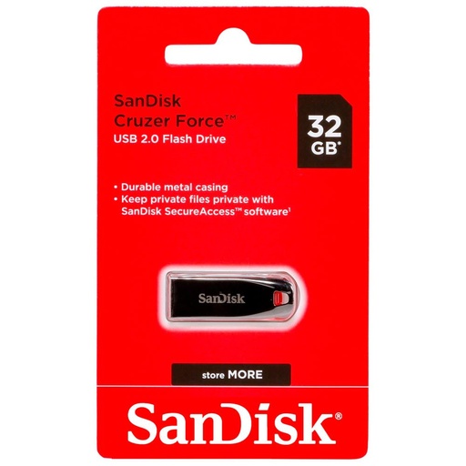 [619659091408] MEMORY FLASH CRUZER FORCE 32 GB