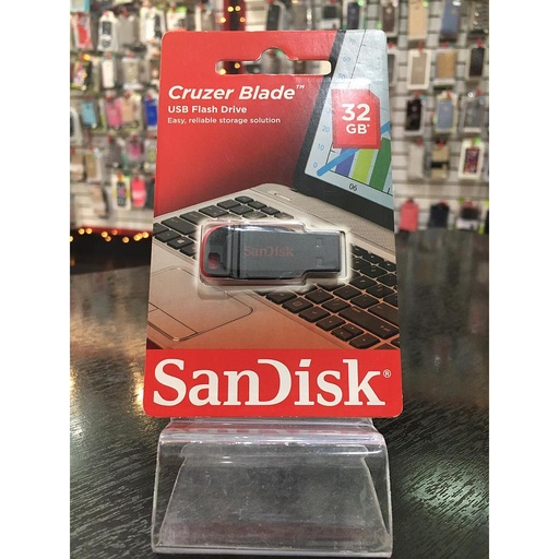[619659069193] MEMORY FLASH SANDISK 32GB CRUZER BLADE