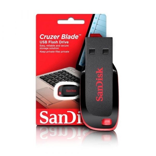[619659097318] MEMORY FLASH SANDISK 64GB CRUZER BLADE