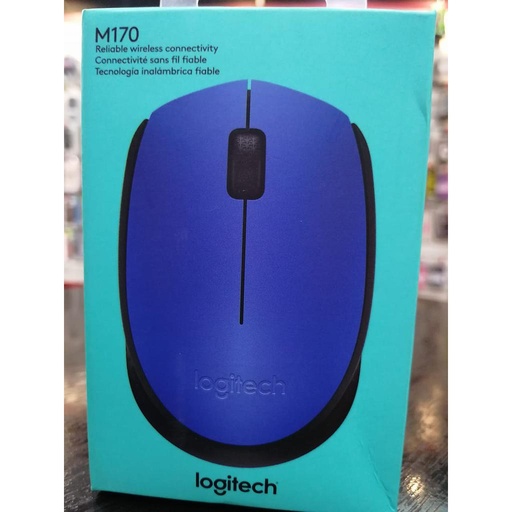 [M170A] MOUSE INALAMBRICO LOGITECH M170 AZUL