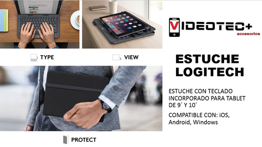 [ECTL] ESTUCHE CON TECLADO LOGITECH