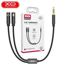 [xo-nb-r197] ADAPTADOR AUDIO 2 EN 1 
